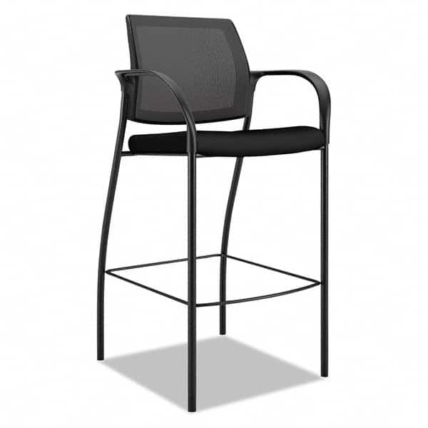 Hon - Swivel & Adjustable Stools Type: Mesh Stool Base Type: Steel - Americas Industrial Supply