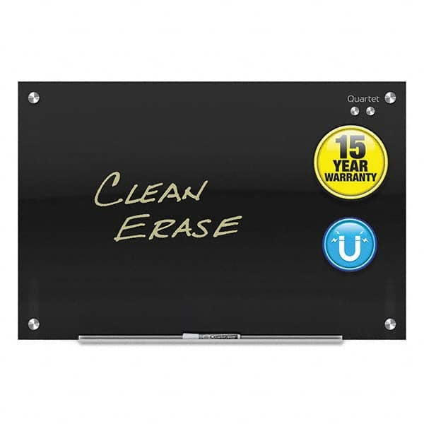 Quartet - 48" High x 72" Wide Magnetic Dry Erase Board - Americas Industrial Supply