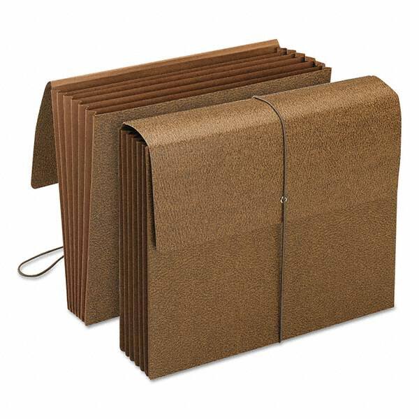 SMEAD - File Folders, Expansion Folders & Hanging Files Folder/File Type: Expanding Wallet Color: Brown - Americas Industrial Supply