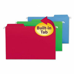 SMEAD - File Folders, Expansion Folders & Hanging Files Folder/File Type: Hanging File Folder Color: Multi-Color - Americas Industrial Supply