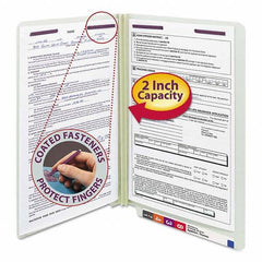 SMEAD - File Folders, Expansion Folders & Hanging Files Folder/File Type: File Folders with End Tab Color: Green - Americas Industrial Supply