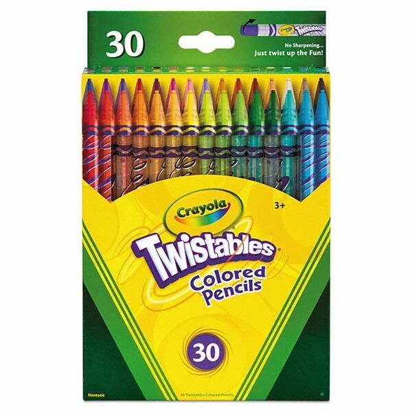 Crayola - Pens & Pencils Type: Colored Pencil Color: Assorted - Americas Industrial Supply