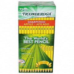 TICONDEROGA - Pens & Pencils Type: Pencil Color: Black - Americas Industrial Supply