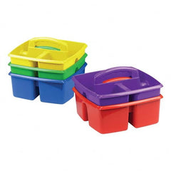 Storex - Compartment Storage Boxes & Bins Type: Art Caddie Number of Compartments: 3.000 - Americas Industrial Supply