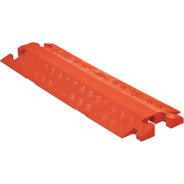 Checkers - On Floor Cable Covers Cover Material: Polyurethane Number of Channels: 1 - Americas Industrial Supply