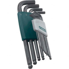 Allen - Hex Key Sets Tool Type: Ball End Handle Type: L-Key Long Arm - Americas Industrial Supply