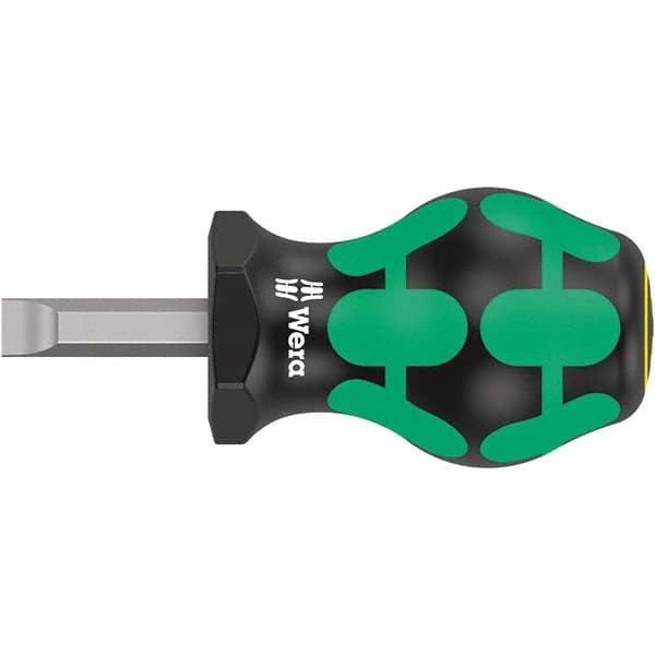 Wera - Slotted Screwdrivers Tool Type: Stubby Overall Length Range: 3" - 6.9" - Americas Industrial Supply