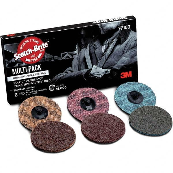 3M - Quick Change Discs Disc Diameter (Inch): 3 Attaching System: Type TR - Americas Industrial Supply