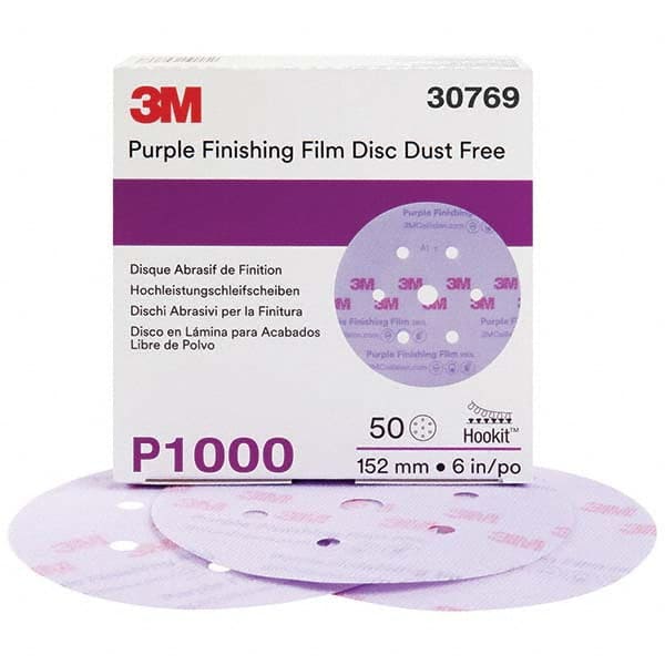 3M - Hook & Loop Discs Abrasive Type: Film Disc Disc Diameter (Inch): 6 - Americas Industrial Supply