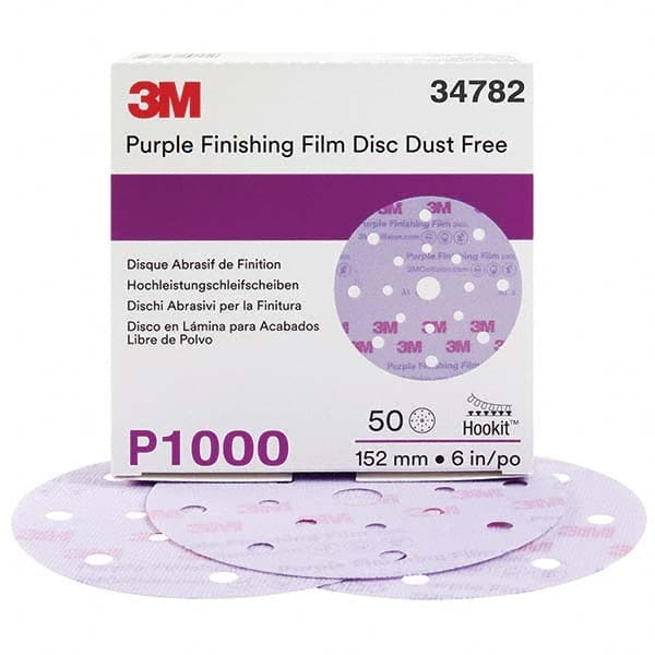 3M - Hook & Loop Discs Abrasive Type: Film Disc Disc Diameter (Inch): 6 - Americas Industrial Supply