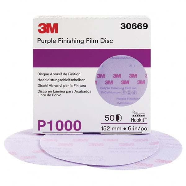 3M - Hook & Loop Discs Abrasive Type: Film Disc Disc Diameter (Inch): 6 - Americas Industrial Supply