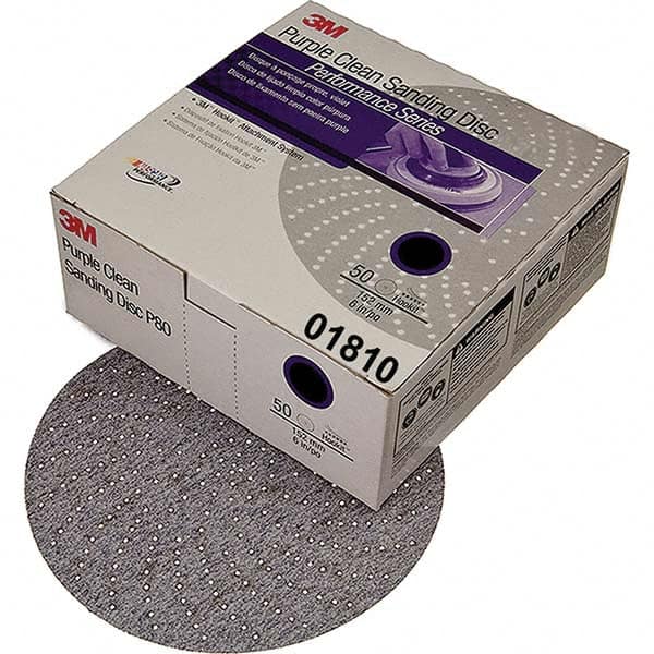 3M - Hook & Loop Discs Abrasive Type: Sanding Disc Disc Diameter (Inch): 6 - Americas Industrial Supply
