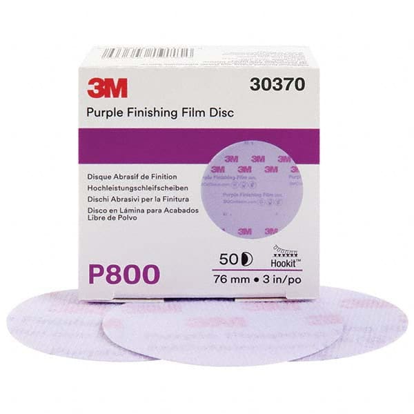 3M - Hook & Loop Discs Abrasive Type: Film Disc Disc Diameter (Inch): 3 - Americas Industrial Supply