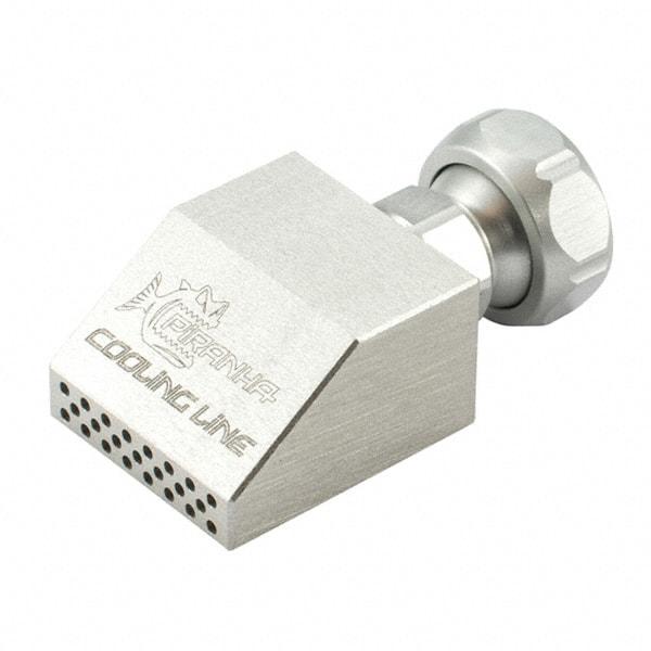 Piranha Cooling Line - Coolant Hose Nozzles Type: High-Pressure Nozzle Nozzle Type: Flat - Americas Industrial Supply