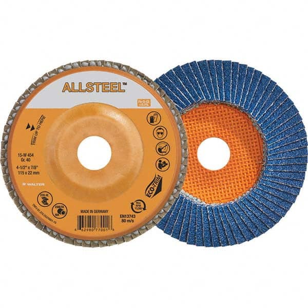 WALTER Surface Technologies - Flap Discs Abrasive Type: Coated Flap Disc Type: Type 27 - Americas Industrial Supply