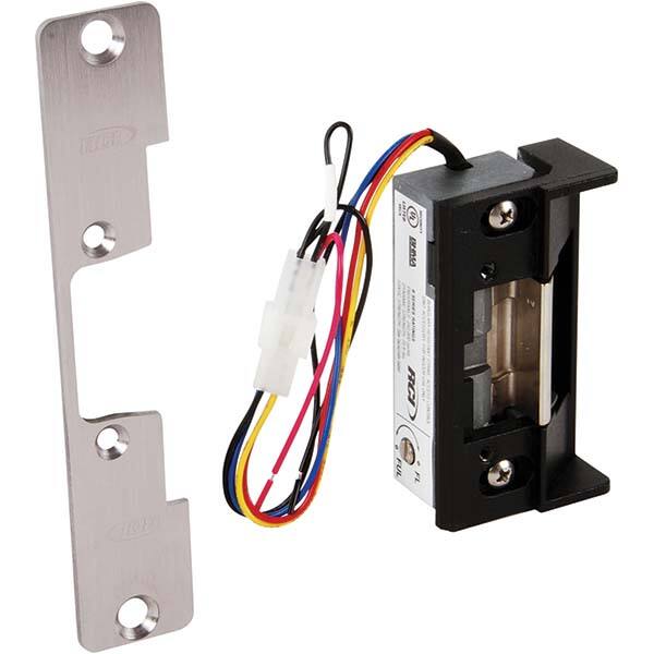 Made in USA - Electric Strikes Type: Electric Door Strike Length (Inch): 5-21/32 - Americas Industrial Supply