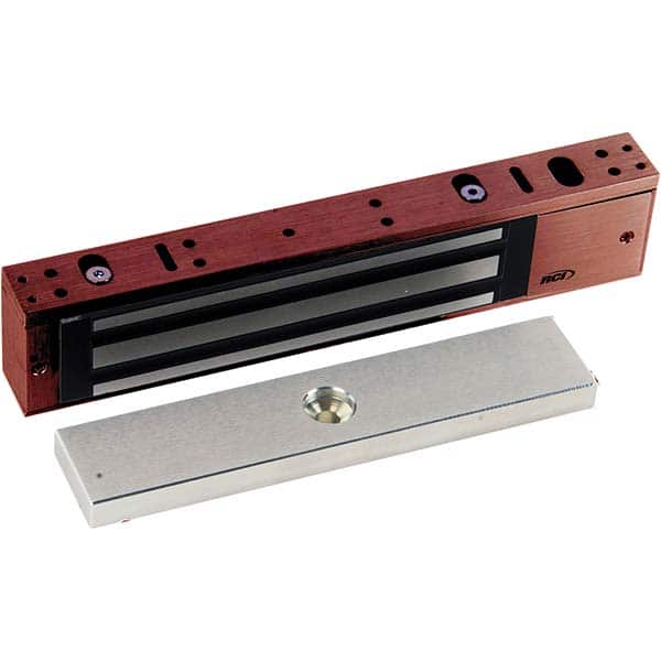 Made in USA - Electromagnet Locks Average Magnetic Pull (Lb.): 750.000 (Pounds) Length (Inch): 9-3/8 - Americas Industrial Supply