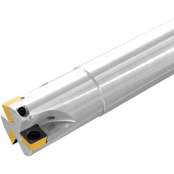 Iscar - Indexable Square-Shoulder End Mills Cutting Diameter (mm): 10.00 Cutting Diameter (Decimal Inch): 0.3937 - Americas Industrial Supply