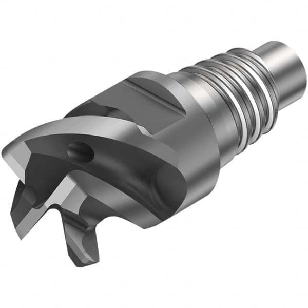 Sandvik Coromant - 3/4" Mill Diam, 0.4528" LOC, 0.4528" OAL, 4 Flute Square End Mill Head - Americas Industrial Supply