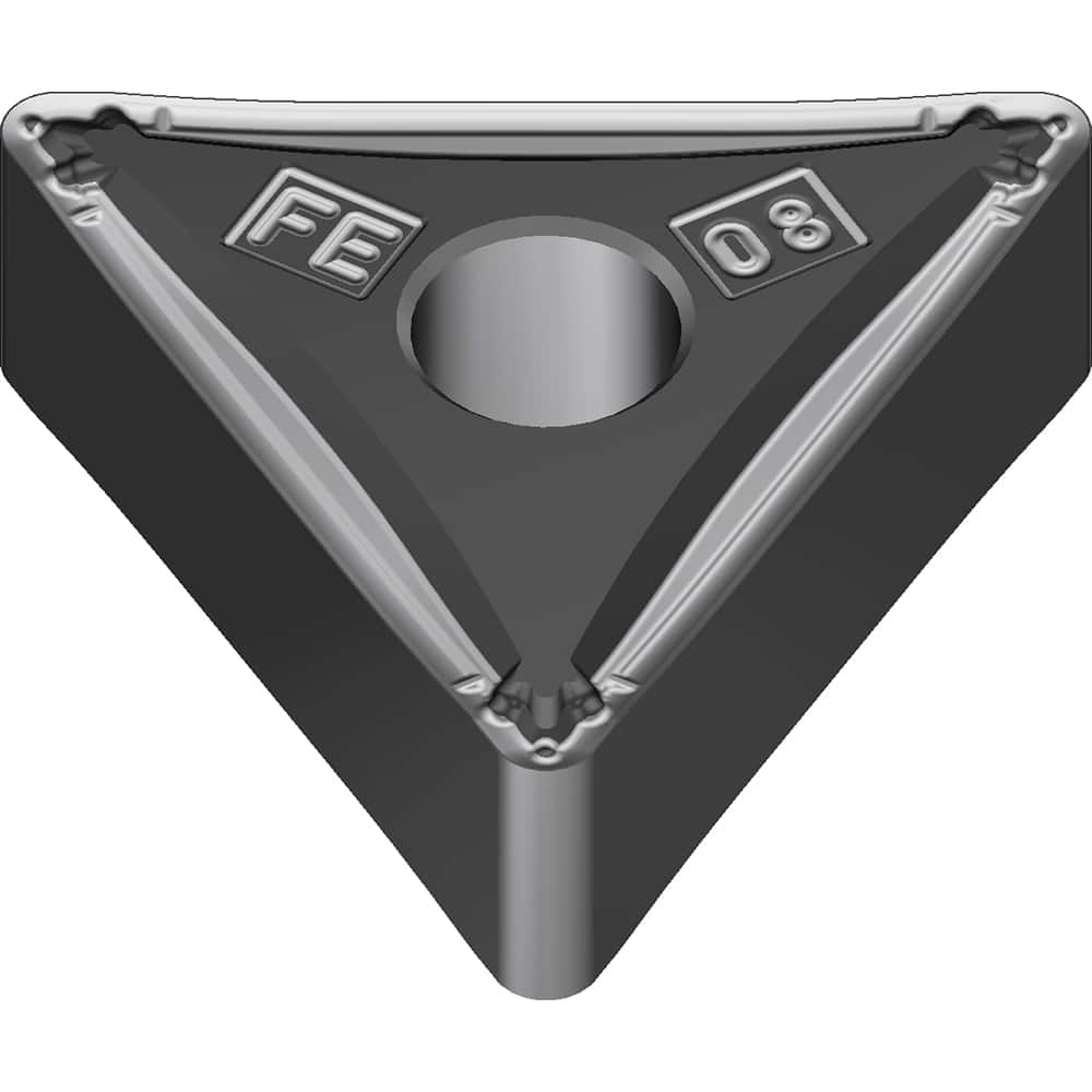 TNMG331EFE AC6030M Carbide Turning Insert Absotech Finish, 0.6496″ Long, 3/8″ Inscribed Circle, 0.0157″ Corner Radius, 0.1874″ Thick, Series AC6000M