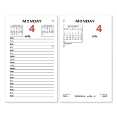 AT-A-GLANCE - Note Pads, Writing Pads & Notebooks Writing Pads & Notebook Type: Desk Calendar Refill Size: 3-1/2 x 6 - Americas Industrial Supply