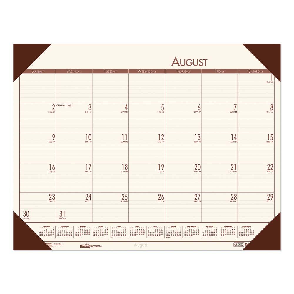 House of Doolittle - Note Pads, Writing Pads & Notebooks Writing Pads & Notebook Type: Desk Pad Size: 18-1/2 x 13 - Americas Industrial Supply