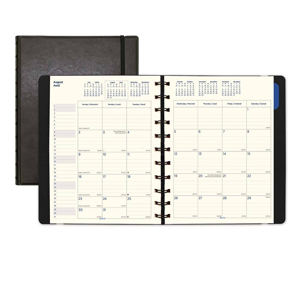 FiloFax - Note Pads, Writing Pads & Notebooks Writing Pads & Notebook Type: Appointment Book Size: 10-7/8 x 8-1/2 - Americas Industrial Supply