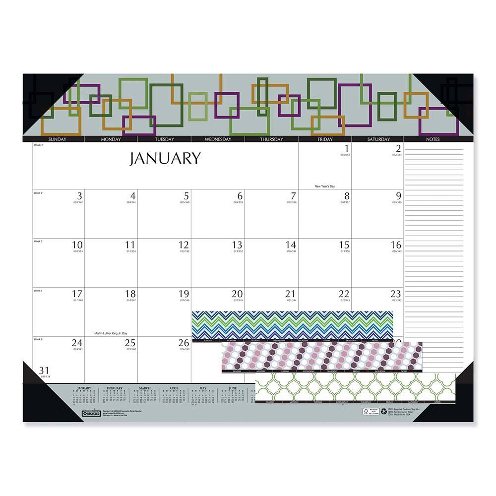 House of Doolittle - Note Pads, Writing Pads & Notebooks Writing Pads & Notebook Type: Desk Pad Size: 22 x 17 - Americas Industrial Supply