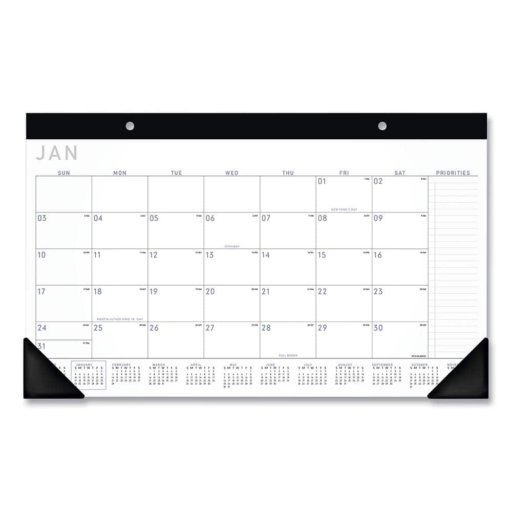 AT-A-GLANCE - Note Pads, Writing Pads & Notebooks Writing Pads & Notebook Type: Desk Pad Size: 18 x 11 - Americas Industrial Supply