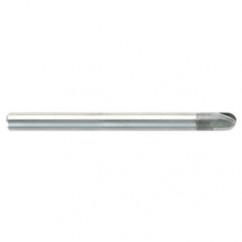 2mm TuffCut DM 2 Fl Ball Nose ALtima 52 Coated Center Cutting End Mill - Americas Industrial Supply
