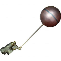 Control Devices - Float Valves Type: Mechanical Style: Angle Pattern-Single Seat - Americas Industrial Supply