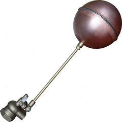 Control Devices - Float Valves Type: Mechanical Style: Angle Pattern-Single Seat - Americas Industrial Supply