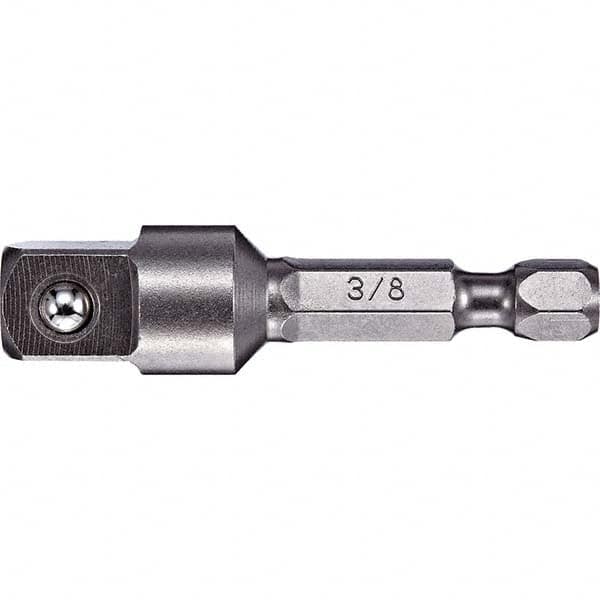 VEGA Industries - Hex Drive Handles, Holders & Extensions Type: Hex Adapter Style: Pin Lock - Americas Industrial Supply