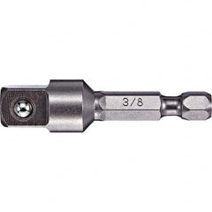 VEGA Industries - Hex Drive Handles, Holders & Extensions Type: Hex Adapter Style: Pin Lock - Americas Industrial Supply
