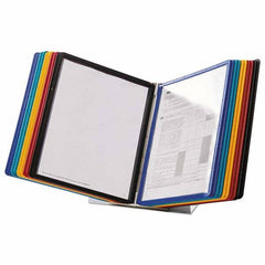 DURABLE - Desktop File Organizers Type: 20-Panel Desk Top Organizer Color: Gray - Americas Industrial Supply