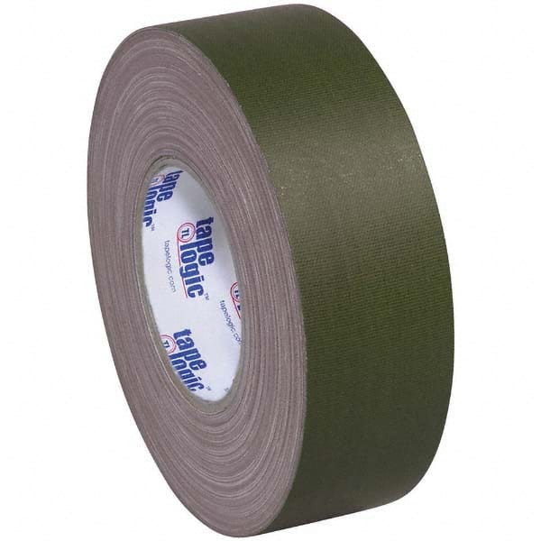 Tape Logic - Pack of (3) 60 Yd Rolls 3" x 11 mil Olive Green Rubber Gaffers Tape - Americas Industrial Supply