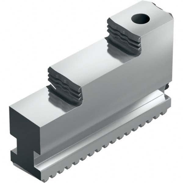 Schunk - 12" Max Chuck Diam Serrated Hard Lathe Chuck Base Jaws - Americas Industrial Supply