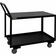 Durham - 1,200 Lb Capacity 2-Shelf Low Deck Service Truck - Americas Industrial Supply