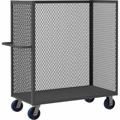 Durham - 3,600 Lb Capacity 1-Shelf 3-Sided Mesh Truck - Americas Industrial Supply