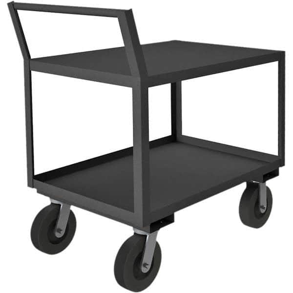 Durham - 1,200 Lb Capacity 2-Shelf Low Deck Service Truck - Americas Industrial Supply