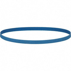 Dynabrade - 1/2" Wide x 24" OAL, 36 Grit, Ceramic Abrasive Belt - Ceramic, Coated, Y Weighted Cloth Backing, Wet/Dry - Americas Industrial Supply