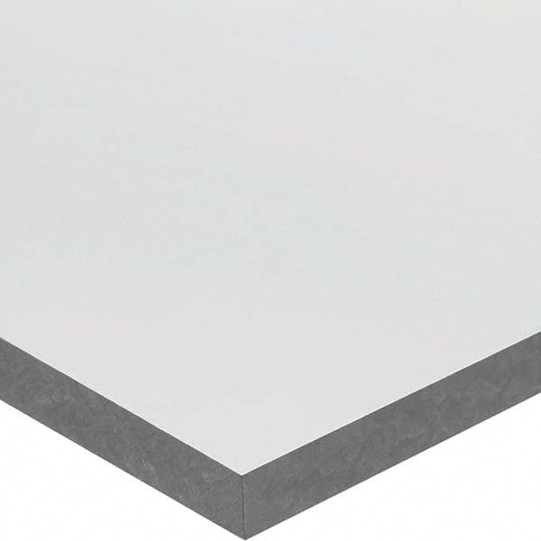 USA Sealing - 4' x 6" x 1" Dark Gray PVC Rectangular Bar - Americas Industrial Supply