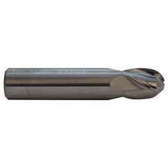 7/16 TuffCut GP Stub Length 4 Fl Ball Nose Center Cutting End Mill - Americas Industrial Supply