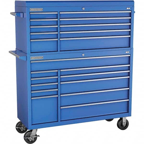 Champion Tool Storage - Tool Storage Combos & Systems Type: Top Chest/Roller Cabinet Combo Drawers Range: 16 Drawers or More - Americas Industrial Supply