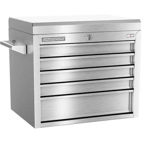 Champion Tool Storage - Tool Storage Combos & Systems Type: Top Chest Tool Storage Drawers Range: 5 - 9 Drawers - Americas Industrial Supply