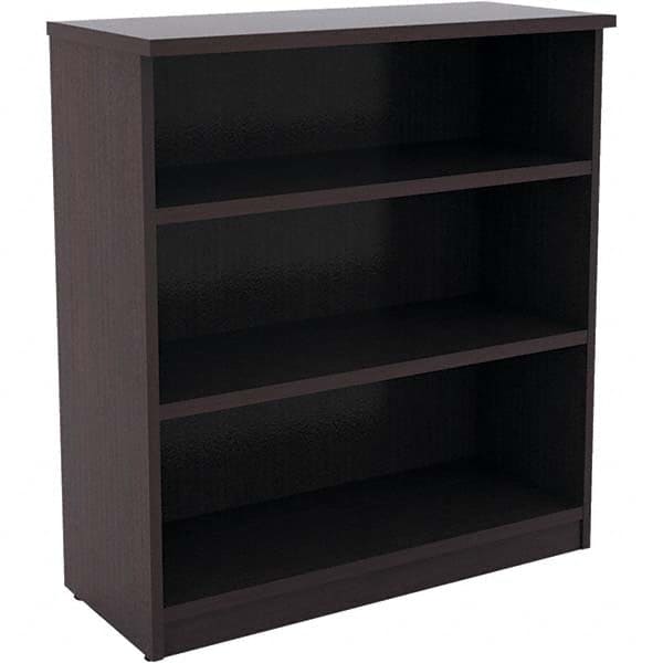 ALERA - Bookcases Height (Inch): 39-3/4 Color: Espresso - Americas Industrial Supply
