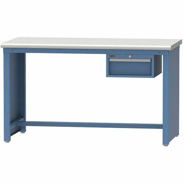 LISTA - Stationary Work Benches, Tables Type: Workstation Top Material: Plastic Laminate - Americas Industrial Supply