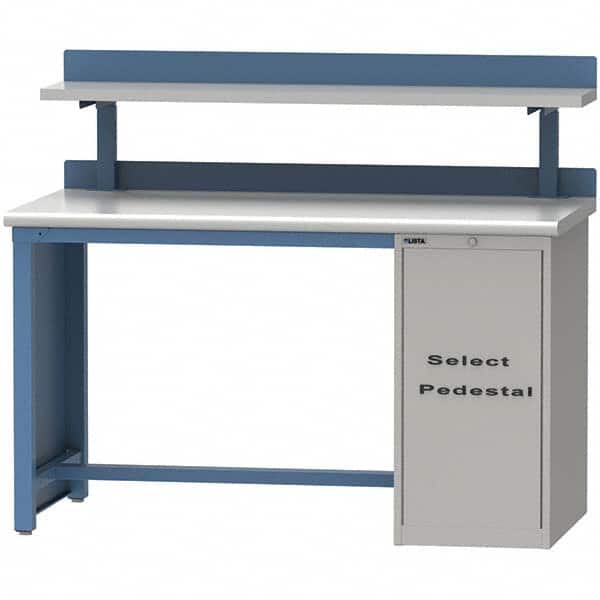 LISTA - Stationary Work Benches, Tables Type: Workstation Top Material: Plastic Laminate - Americas Industrial Supply