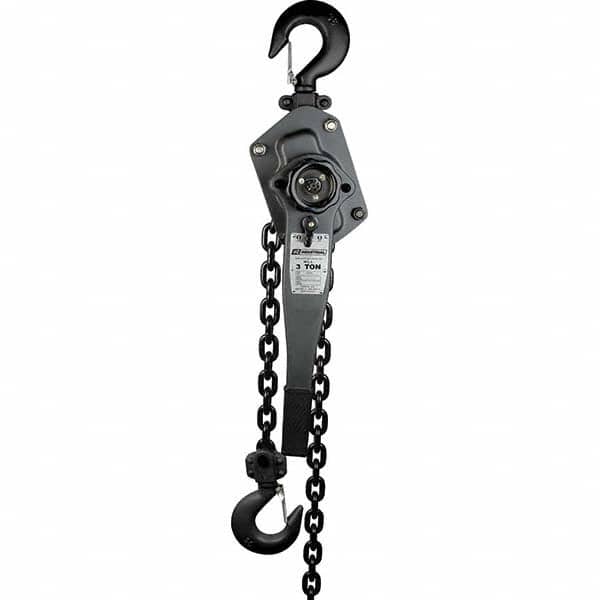 OZ Lifting Products - 6,000 Lb Capacity, 5' Lift Height, Chain Manual Lever Hoist - Americas Industrial Supply