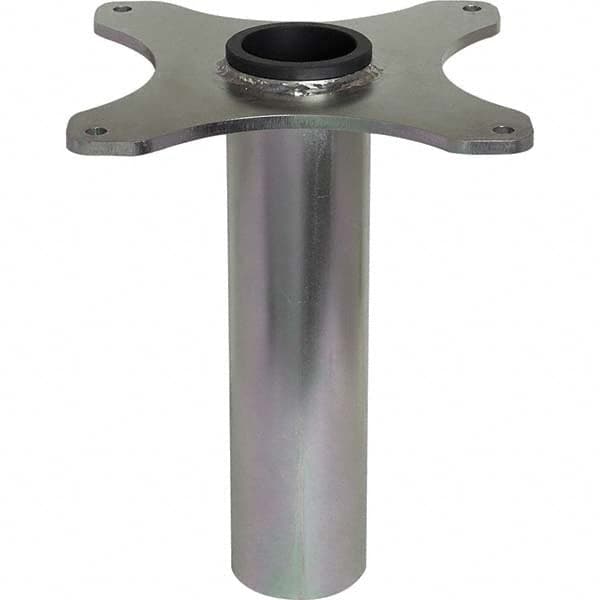 OZ Lifting Products - Davit Crane Bases Base Type: Socket Base Finish/Coating: Zinc Plated - Americas Industrial Supply